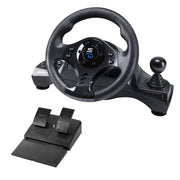 Subsonic SA5156-NG GS750 Racing Steering Wheel W/Pedals, Paddles, Shifter & Vibration