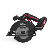 Hyper Tough AQ80001G 20V 6.5in. Brushless Circular Saw, with 2.0Ah Battery Pack and