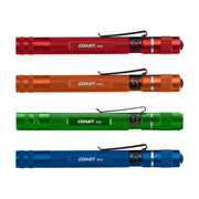 Coast HP3R Rechargeable Penlight, Twist Focus LED, 500 Lumens, Black, Aluminum Body