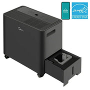 Midea MAD50PS1AWBL Smart Access Dehumidifier with Built-in Pump Black 50-Pint