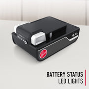 Hoover ONEPWR 4.0 Ah Lithium-Ion Battery, LED Charge Indicator, Black, BH29040V