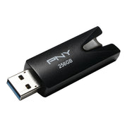 PNY P-FD256ELT-GE Elite USB 3.2 Flash Drive - 100MB/s 256GB