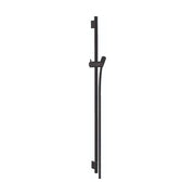 Hansgrohe Unica Shower Rail S Puro, 90 cm, Matte Black, Flexible 63-Inch Hose Included, 28631670