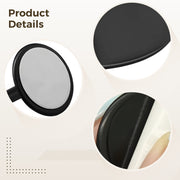 Whoaoh Plastic Duck Holders, 40 Pcs Black Resin Plastic Dashboard Display Stands with Strong Adhesive Base, Universal Car Interior Decoration