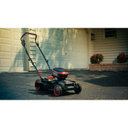 Hyper Tough HY5601050516001 2x20 Volts Max 18-inch Brushless Side-discharge Mower