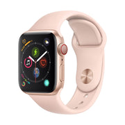 Apple Watch Gen 4 Series 4 Cell 44mm Gold Aluminum - Pink Sand Sport Band MTV02LL/A