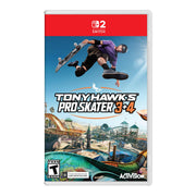 Microsoft Tony Hawk's Pro Skater 3 + 4 Standard Edition Video Game for Nintendo Switch 2, Enhanced Visuals, Cross-Platform Multiplayer, EP2-42002