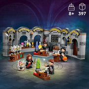LEGO 76431 Harry Potter Hogwarts Castle: Potions Class Building Toy, 397 Pieces