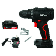 Hyper Tough 80017 20V Max Brushless Cordless Drill Driver with 1.5Ah Lithium-Ion Battery and Charger