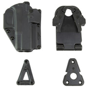 Alien Gear Rapid Force Level 2 Duty Right-Hand Polymer Belt Holster, Fits Glock 19, 19X, 23, 44, 45, Black