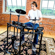 Alesis Nitro Mesh Kit Eight-Piece Electronic Drum Kit with Mesh Heads