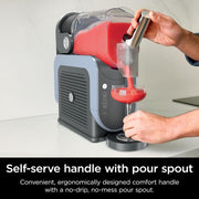Ninja FS301 SLUSHi Frozen Drink Maker, 88 oz Capacity, RapidChill Technology, 5 Preset Settings, Dishwasher Safe Parts, Black