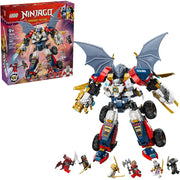 LEGO 6526911 NINJAGO Zane's Ultra Combiner Mech Ninja Toy Pretend Play 4-in-1 Building Toy Set for Kids