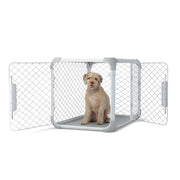 Diggs Evolv MCC001A36A Dog Crate | Modular Design | Dual Lock Doors | Easy Clean Tray | Paw Safe Mesh | 36