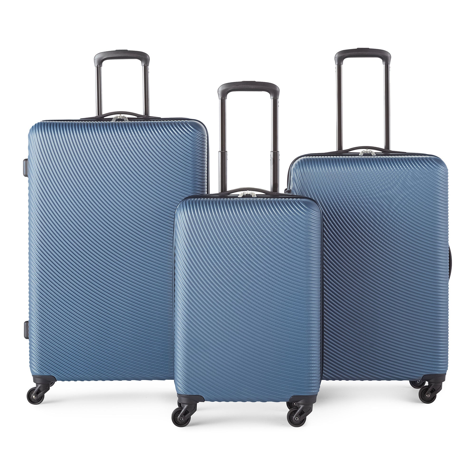 Protocol Saltaire Hardside 3Pc. Luggage Set, INDIGO ONE SIZE VIPOutlet