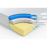 Zinus OLB-FGM-1000Q Gel-infused Green Tea Memory Foam Mattress Queen, 10 Inch