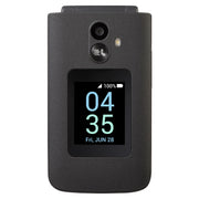 TCL STALT435DCP Flip 3 16GB CDMA LTE Straight Talk Prepaid Feature Phone, Gray