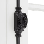 Signature Hardware 955211-1.94 Helmina 9 Inch Tall Door Cremone Security Bolt - Matte Black