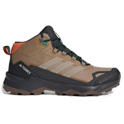 Adidas Terrex Skychaser Ax5 Mid Gore-Tex Waterproof Hiking Shoes, Cardboard/Blanch Cargo/Semi Impact Orange, Size 8.5, JH7804