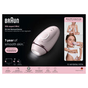 Braun IPL Silk-Expert Mini Laser, Hair Removal Kit, Pink