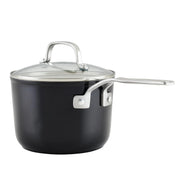 Meyer Corp 12573 KitchenAid Ceramic Forged Aluminum 10 Piece Nonstick Cookware Pots and Pans Set, Onyx Black