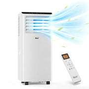 DuraComfort 8500 BTU Portable Air Conditioner 3-in-1 Cooling Dehumidifier Fan White DP08CP