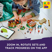 LEGO 42624 Friends Adventure Camp Cozy Cabins Camping Toy