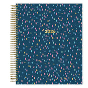 Blue Sky 157354 LiveWell Monthly Weekly Medium Planner, 7 x 9 in, Nova Navy, 15-Month October 2025 - December 2026
