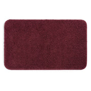Mainstays Basic Polyester Bath Rug, Large 24 in x 40 in, Red, Rectangle, Skid-Resistant Backing