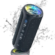 Solorage X8 Pro Bluetooth Speaker, 30W Stereo Sound, Deep Bass, IPX7 Waterproof, Bluetooth 5.3, Dark Blue
