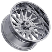 TIS 547C Chrome Plated Wheel, 24x12, 8x180 Bolt Pattern, -44mm Offset, 124.3mm Center Bore