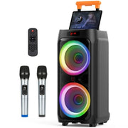 JYX T9 500W Powerful Karaoke Singing Machine - Black
