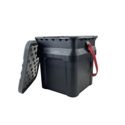 Hyper Tough HT-2022-5GB 5 Gallon Heavy Duty Plastic Material Bucket Tote, Black Adult
