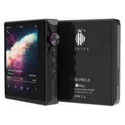 Hidizs AP80 Pro-X Digital Audio Player, Dual ESS9219C DAC Chips, DSD256 Native Decoding, MQA 8X, Bluetooth 4.2 with LDAC and aptX, 2.45in Samsung IPS Touchscreen, Black