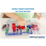 Elenco Electronics Snap Circuits Jr. Electronics Explorer Kit, 100+ Projects, STEM Toy for Kids 8+