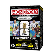 Hasbro Monopoly Panini Prizm FIFA World Cup Trading Cards Booster Box, 24 Cards, 6 Packs, Multicolor, 94808649