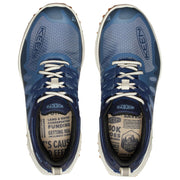 KEEN 1028904 Zionic Waterproof Hiking Shoes for Men - Vintage Indigo/Faded Denim - 9.5M