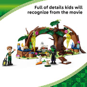 LEGO Wicked Elphabas Retreat Building Toy with Elphaba and Fiyero Minidolls, Forest Animal Figures, 228 Pieces, Ages 7+, 75687