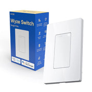 Wyze WLPS1-RB Smart 15 Amp Programmable Touch and Push Button Light Switch, White 1-Pack