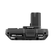 Ryobi One+ 18V Lithium-Ion 2.0Ah Battery and Charger Kit, Fast Charging, Extreme Weather Durable, Integrated LED Fuel Gauge, Compact Lightweight