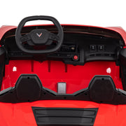 Huffy 17202 Corvette Stingray 12V Ride-In Toy, Red