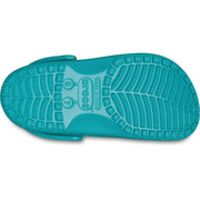 Crocs Classic Clog, Turbo Teal, Lightweight Water-Friendly Unisex Shoes, Size 10 Women/8 Men, 10001