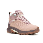 Merrell J038220 Moab Speed 2 LTR Mid Waterproof Hiking Boots for Ladies - Adobe Rose - 7M
