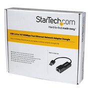 StarTech USB2100 USB 2.0 to 10/100 Mbps Ethernet Network Adapter Dongle