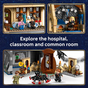 LEGO Harry Potter Hogwarts Castle Hospital Wing Toy Building Set, 907 Pieces, 7 Minifigures Including Wolf Patronus, Ages 9+, 6588706