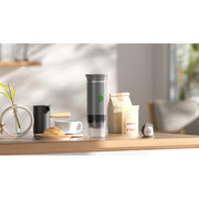 TINANA 3-in-1 Travel Coffee Maker w/USB-C, Compatible 20 Bar Pressure, Gray