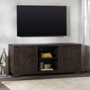 Walker Edison MP11509 Farmhouse Barn Door TV Stand for TVs up to 65