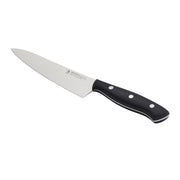 Henckels Everpoint 5.5-in Stainless Steel Prep Knife, Black Triple Rivet Handle, Full Tang, Rust Resistant, 1033516