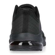 Avia Women's Air Athletic Sneakers, Breathable Mesh Upper, Memory Foam Insole, Wide Width, Black, A-AVA22R0277B-1