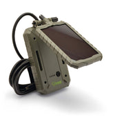HME Sol-Pak Solar Battery Pack 1000mAh Lithium-Ion, 12V Amorphous Solar Panel, Compatible with Trail Cameras, 10-Foot Cable